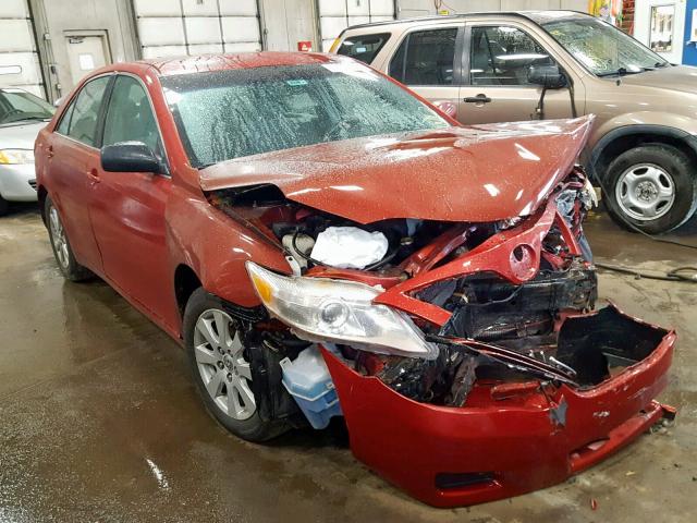 4T1BB3EK2AU118166 - 2010 TOYOTA CAMRY HYBR RED photo 1