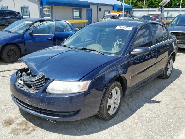 1G8AJ55F37Z120189 - 2007 SATURN ION LEVEL BLUE photo 2