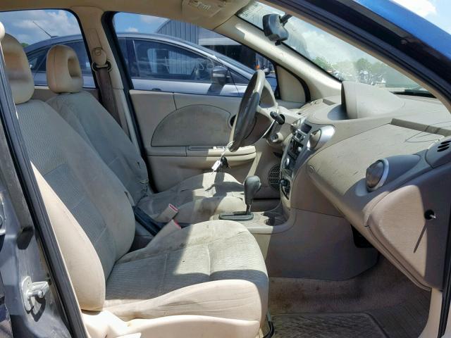 1G8AJ55F37Z120189 - 2007 SATURN ION LEVEL BLUE photo 5
