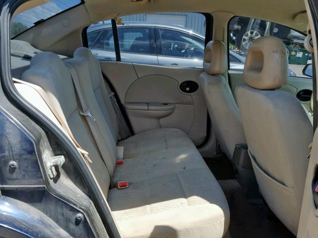 1G8AJ55F37Z120189 - 2007 SATURN ION LEVEL BLUE photo 6