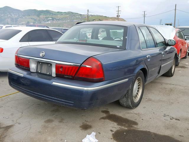 2MEFM75W0WX670161 - 1998 MERCURY GRAND MARQ BLUE photo 4