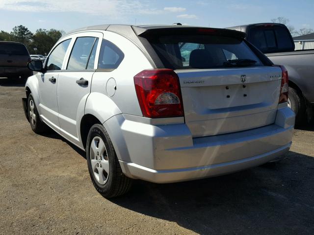 1B3CB1HA9AD655926 - 2010 DODGE CALIBER EX SILVER photo 3