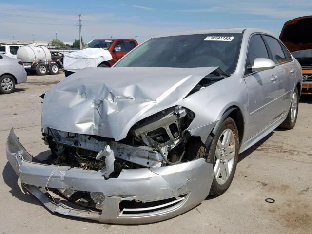 2G1WB5E3XF1158839 - 2015 CHEVROLET IMPALA LIM SILVER photo 2