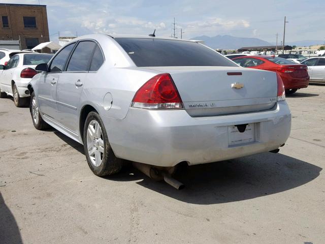 2G1WB5E3XF1158839 - 2015 CHEVROLET IMPALA LIM SILVER photo 3