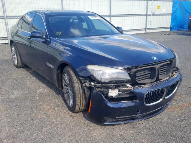 WBAKC6C53BC393985 - 2011 BMW 750 XI BLUE photo 1