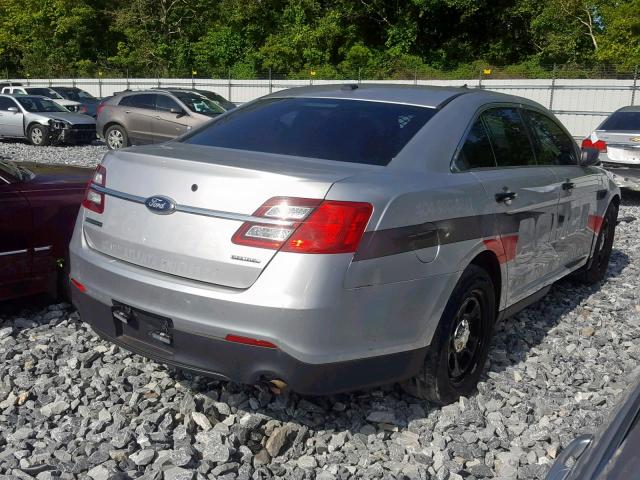 1FAHP2L85FG159663 - 2015 FORD TAURUS POL SILVER photo 4