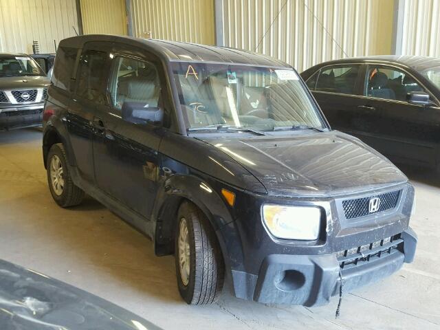 5J6YH28776L800255 - 2006 HONDA ELEMENT EX BLACK photo 1