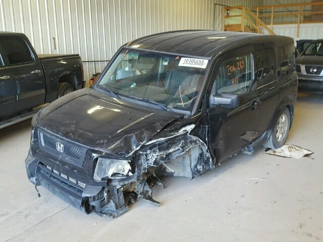 5J6YH28776L800255 - 2006 HONDA ELEMENT EX BLACK photo 2