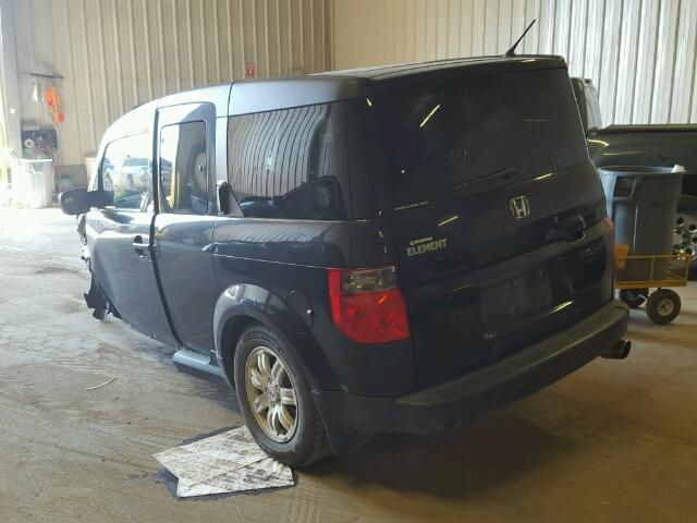 5J6YH28776L800255 - 2006 HONDA ELEMENT EX BLACK photo 3