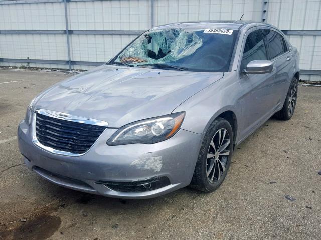 1C3CCBBG9EN179289 - 2014 CHRYSLER 200 TOURIN SILVER photo 2