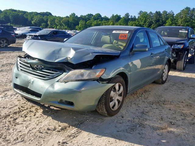 4T1BE46K47U551508 - 2007 TOYOTA CAMRY NEW GREEN photo 2