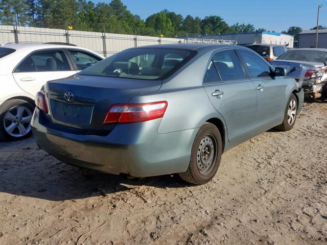 4T1BE46K47U551508 - 2007 TOYOTA CAMRY NEW GREEN photo 4