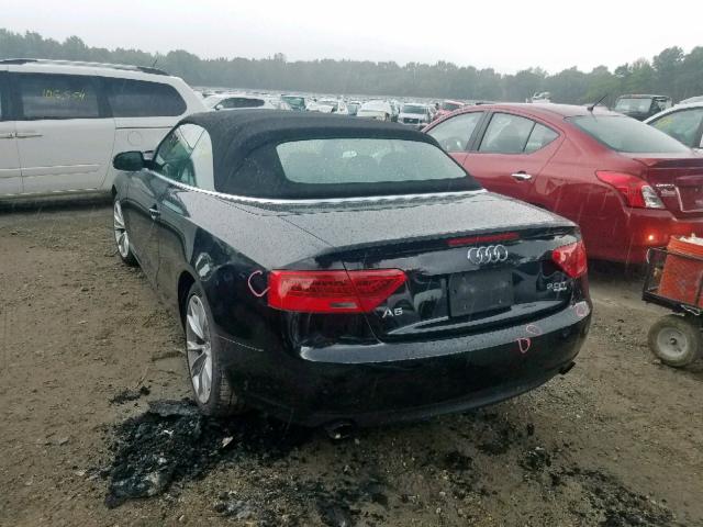 WAULFAFHXDN009034 - 2013 AUDI A5 PREMIUM BLACK photo 3