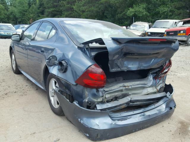 2G2WP552X61269993 - 2006 PONTIAC GRAND PRIX BLUE photo 3