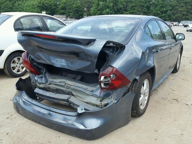 2G2WP552X61269993 - 2006 PONTIAC GRAND PRIX BLUE photo 4