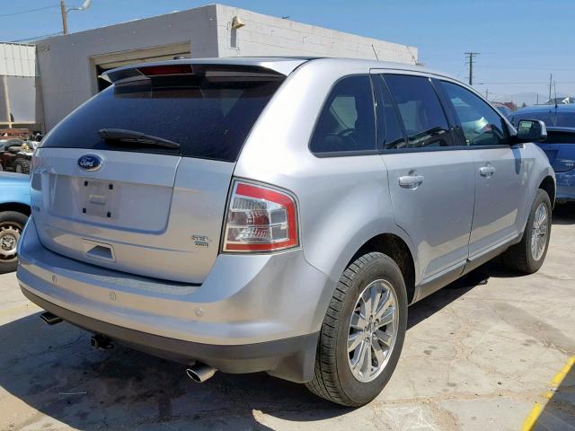 2FMDK4JC9ABA87307 - 2010 FORD EDGE SEL SILVER photo 4