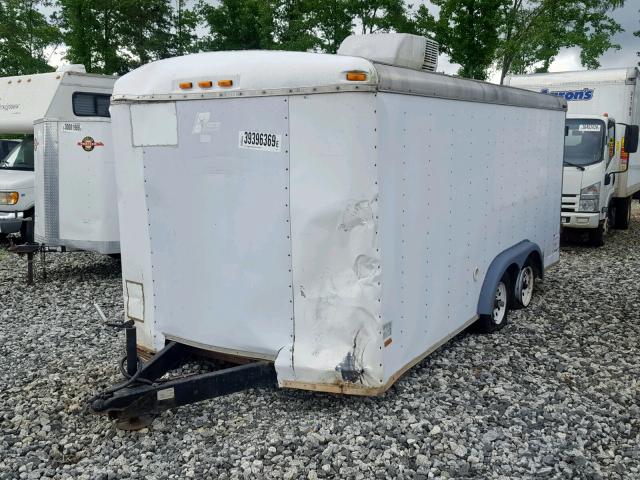 4FPUB1622TG011906 - 1996 PACE TRAILER WHITE photo 2