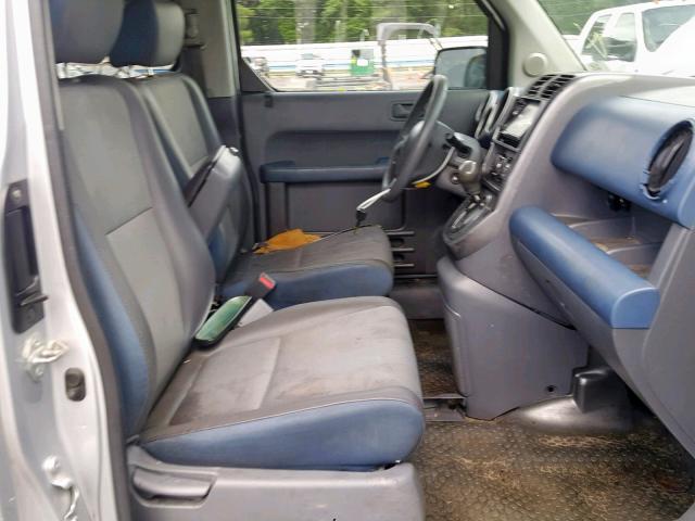 5J6YH18584L007844 - 2004 HONDA ELEMENT EX SILVER photo 5