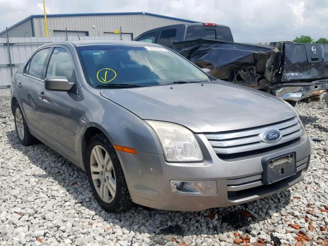 3FAHP081X8R194498 - 2008 FORD FUSION SEL GRAY photo 1