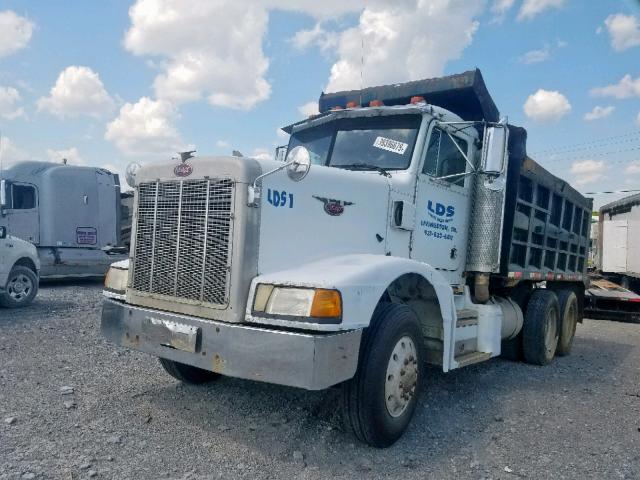 1XPCD29X7KN282445 - 1989 PETERBILT 377 GRAY photo 2