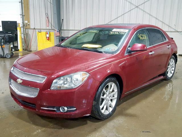 1G1ZK57B39F117919 - 2009 CHEVROLET MALIBU LTZ 栗色 照片 2