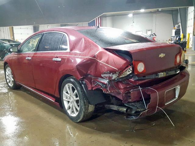 1G1ZK57B39F117919 - 2009 CHEVROLET MALIBU LTZ 栗色 照片 3
