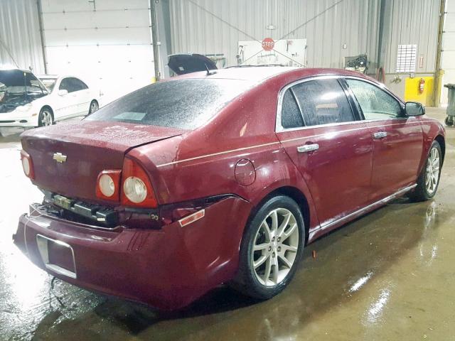 1G1ZK57B39F117919 - 2009 CHEVROLET MALIBU LTZ 栗色 照片 4