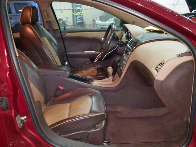 1G1ZK57B39F117919 - 2009 CHEVROLET MALIBU LTZ 栗色 照片 5