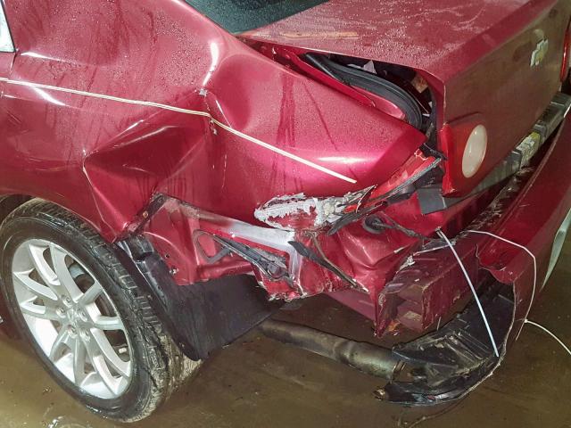 1G1ZK57B39F117919 - 2009 CHEVROLET MALIBU LTZ 栗色 照片 9