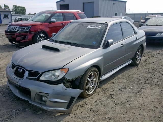 JF1GD74637G514958 - 2007 SUBARU IMPREZA WR SILVER photo 2