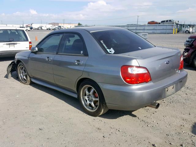 JF1GD74637G514958 - 2007 SUBARU IMPREZA WR SILVER photo 3