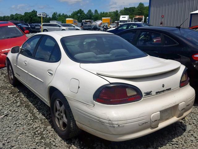 1G2WK52J72F252145 - 2002 PONTIAC GRAND PRIX WHITE photo 3