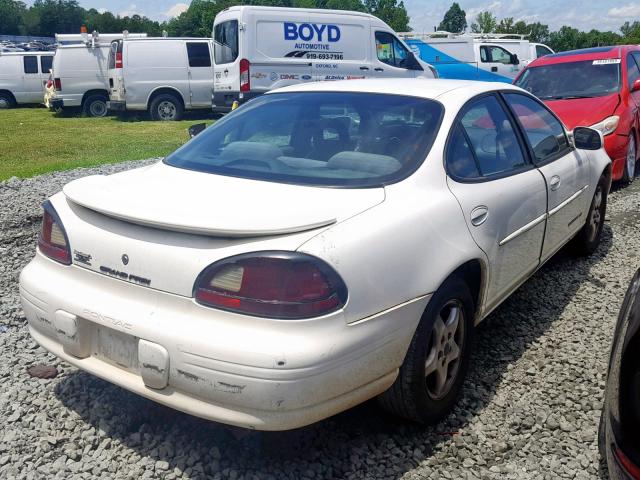 1G2WK52J72F252145 - 2002 PONTIAC GRAND PRIX WHITE photo 4
