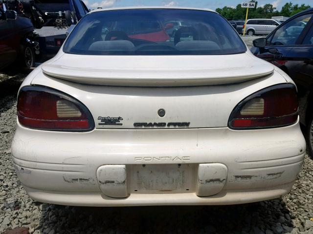 1G2WK52J72F252145 - 2002 PONTIAC GRAND PRIX WHITE photo 9