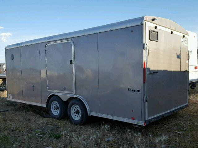 53BLTEB24DF005593 - 2013 LOOK TRAILER GRAY photo 3