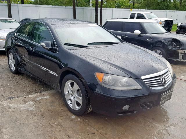 JH4KB165X8C001421 - 2008 ACURA RL BLACK photo 1