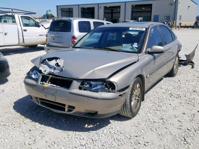 YV1TS94D911201295 - 2001 VOLVO S80 SILVER photo 2