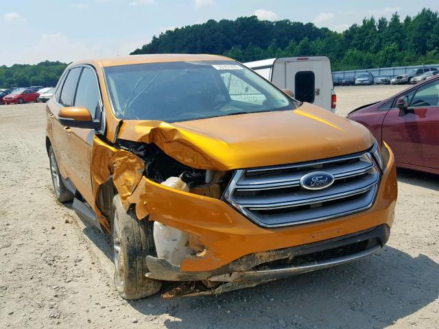 2FMPK4K96GBB12611 - 2016 FORD EDGE TITAN ORANGE photo 1