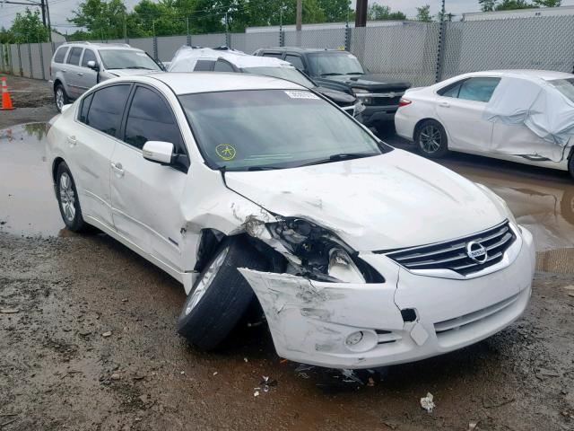 1N4CL2AP2AC114454 - 2010 NISSAN ALTIMA HYB WHITE photo 1