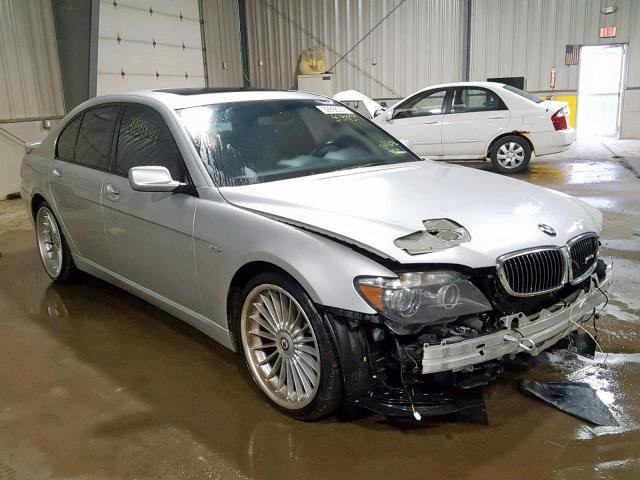 WBAHL83517DT89201 - 2007 BMW 750I SILVER photo 1