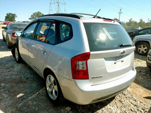 KNAFG526687200157 - 2008 KIA RONDO LX SILVER photo 3