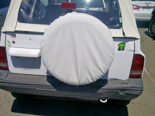 2CNBE1860R6919652 - 1994 GEO TRACKER WHITE photo 10