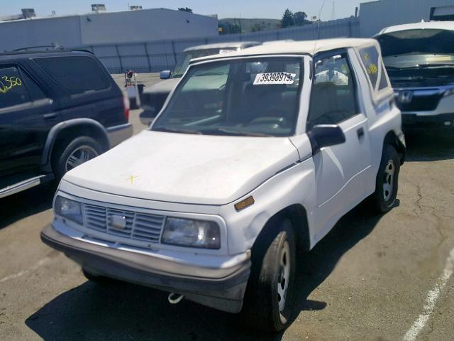 2CNBE1860R6919652 - 1994 GEO TRACKER WHITE photo 2