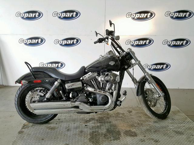 1HD1GPM30CC332843 - 2012 HARLEY-DAVIDSON FXDWG DYNA BLACK photo 9