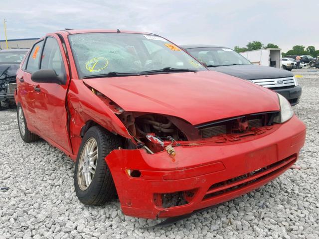 1FAFP34N95W218672 - 2005 FORD FOCUS ZX4 RED photo 9