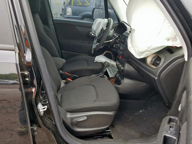 ZACCJBAB0HPG60177 - 2017 JEEP RENEGADE S 黑色 照片 5