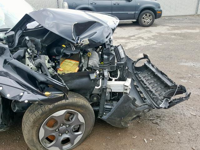 ZACCJBAB0HPG60177 - 2017 JEEP RENEGADE S 黑色 照片 9