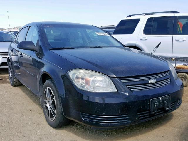 1G1AT58H297159201 - 2009 CHEVROLET COBALT LT BLACK photo 1