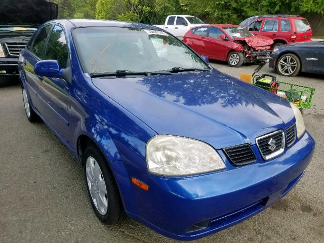 KL5JD56Z75K213038 - 2005 SUZUKI FORENZA S BLUE photo 1