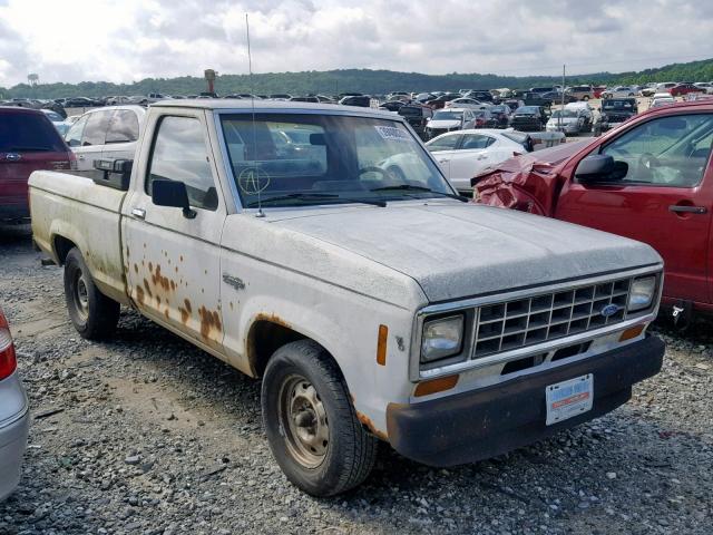 1FTBR10T3GUD01444 - 1986 FORD RANGER WHITE photo 1